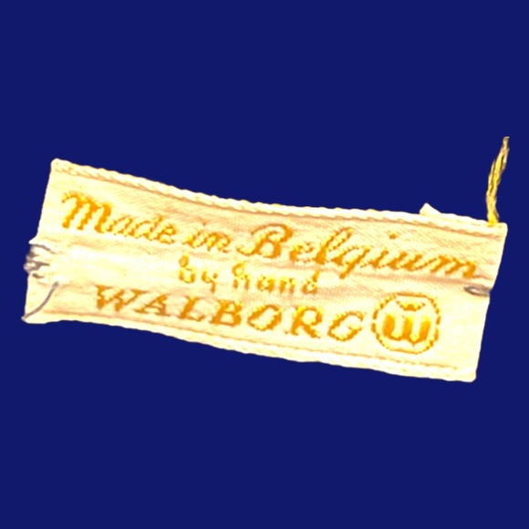 Vintage 1940’s Walborg Black Caviar Beaded Box Purse made in Belgium - Picture 3 of 9